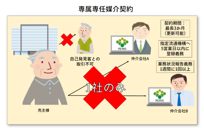 専属専任媒介契約