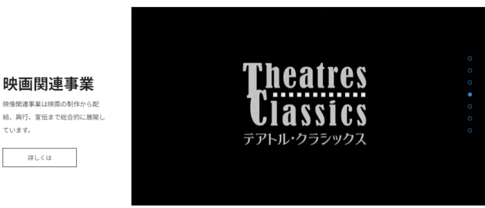 マンション買取業者おすすめ11選／東京テアトルの映像事業