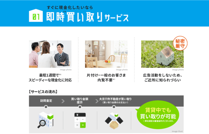 即時買取に強い｜②大京穴吹不動産